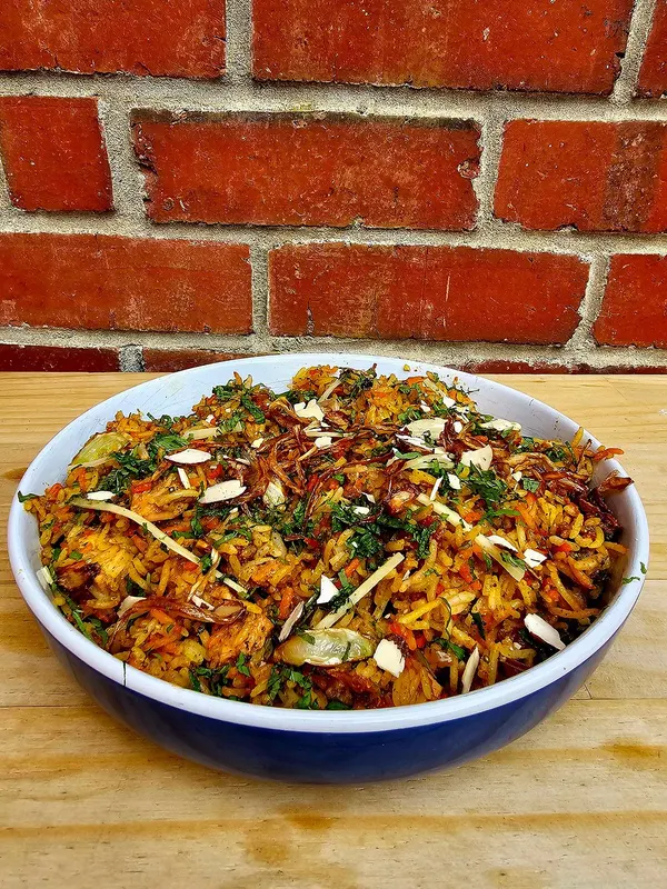 Biryani served at Curry Culture Indian Kitchen & Bar